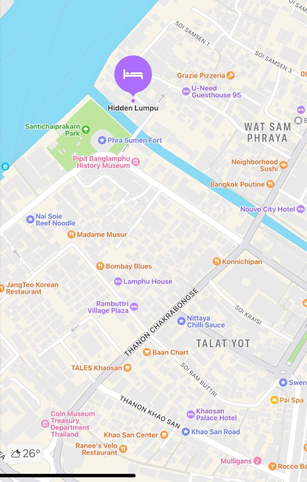 Hidden Lumpu Hotel Bangkok Eksteriør billede